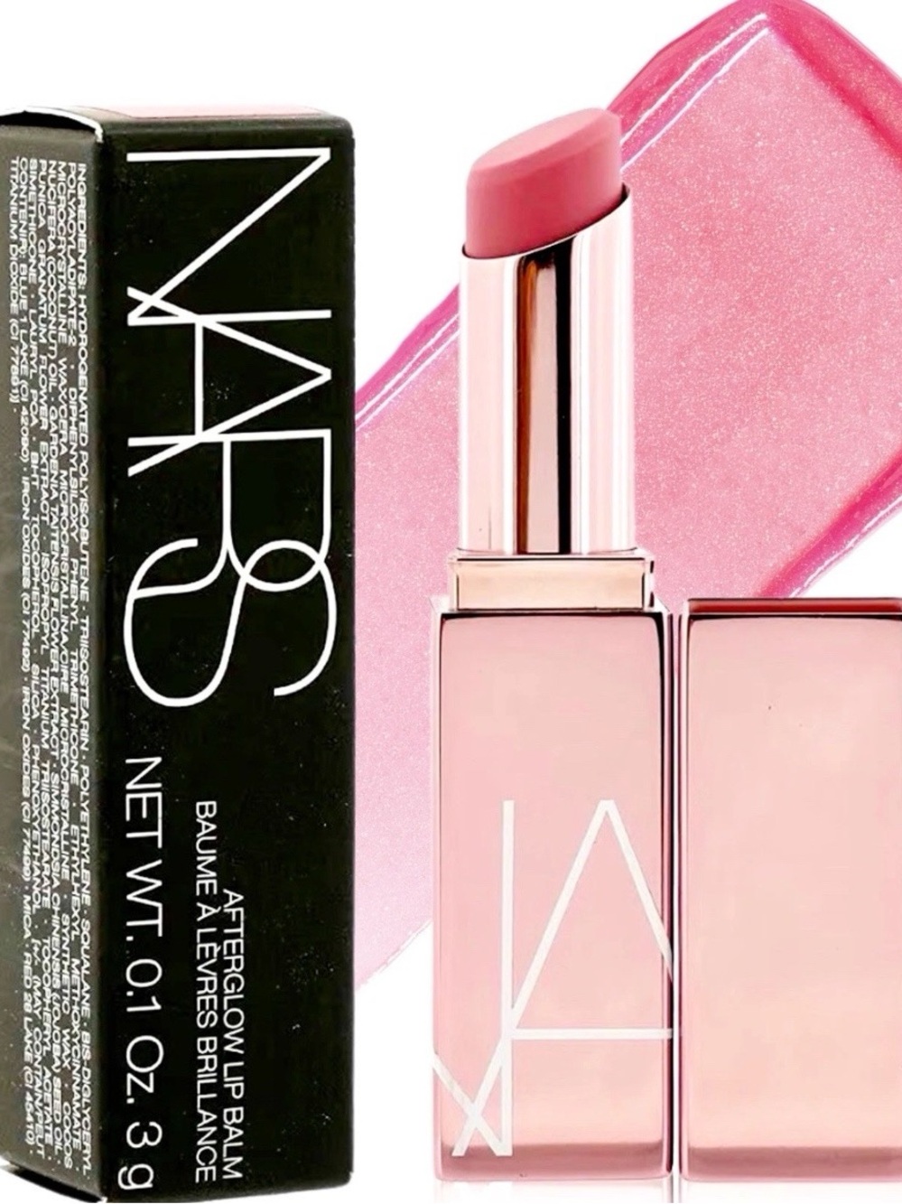 NARS Afterglow Lip Balm 3420 ORGASM - Full Size 0.1 Oz/3g - NEW-FAST SHIPPING